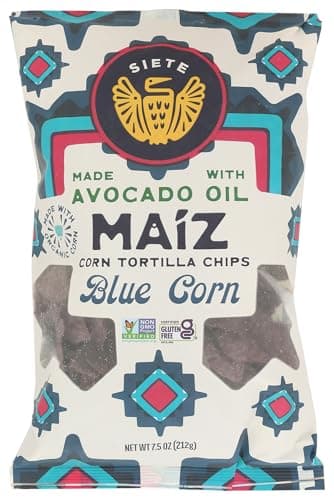 Siete Maiz Blue Corn Tortilla Chips 7.5 OZ