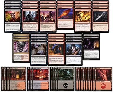 Tier 1 Rakdos Madness Pauper Deck - Black Red - Custom Built - Magic The Gathering - MTG - 60 Card