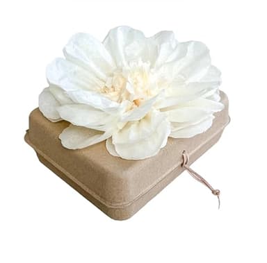 Biodegradable Water Burial Urn Kit - Cruise Approved | Ocean Ashes Scattering Ceremony with Certificate | Eco-Friendly Memorial Urn. (Small)
