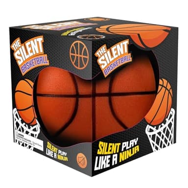Pelidox Silent Basketball Size 7 (9.43") – Not Vacuum Shipped - 2025 Upgraded Airless Soft Foam Ball Soundless for Quiet Dribbling and Indoor Training – Real Feel Higher Bounce No Noise