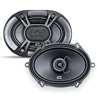 CT Sounds BIO-5X7-COX 5x7 Inch Coaxial Car Speakers, 160 Watts Max, Pair