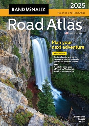 Rand McNally 2025 Road Atlas: United States, Canada, Mexico (Rand McNally Road Atlases)