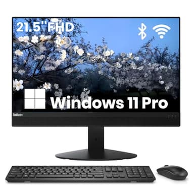 Lenovo ThinkCentre M820z All-in-One Computer, 21.5" FHD ThinkCentre AIO, Intel Core i5-8400, 256GB SSD, 8GB RAM, WiFi, Windows 11 Pro (Renewed)