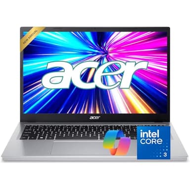acer Aspire Go 15 Slim Business Laptop, Intel Core 3 N355(8 Cores, Beat i7-1165G7), 15.6” FHD, 8GB DDR5 RAM, 628GB Storage(128GB UFS+500GB External Drive),Wi-Fi 6, Windows 11, WOWPC Bundle, no Mouse