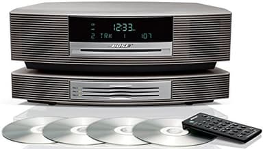 Bose® Wave® Music System with Multi-CD Changer - Titanium Silver