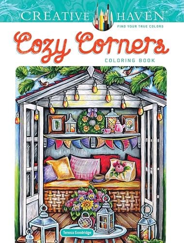 Creative Haven Cozy Corners Coloring Book (Adult Coloring Books: Calm)