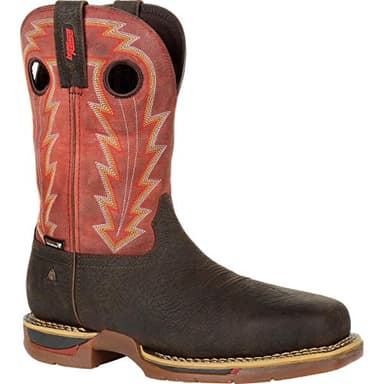 Rocky Long Range Composite Toe Waterproof Western Boot Size 8(M)