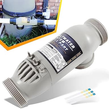 R0452400 3-Port Salt Cell PLC1400 PLC 1400 Replacement for Jandy Zodiac AquaPure 1400 PureLink APURE1400 Saltwater Chlorinator Purification System for Pools up to 40,000 Gallons, PLC700, PLC 700