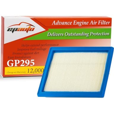 EPAuto GP295 (CA12295) Engine Air Filter Replacement for Subaru Crosstrek, Forester, Outback, Impreza, Ascent, Legacy, WRX, Mitsubishi Outlander PHEV – Fits Select Models 2017–2025 Rigid Panel Filter