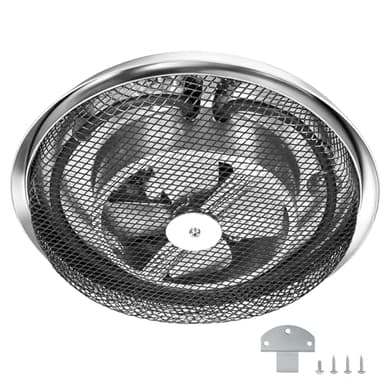 Bathroom Ceiling Heater, Replacement for Broan-Nutone 157 Low-Profile Fan-Forced Ceiling Heater, 1250W Rapid Heating, with Overheat Protection, for Bathroom, Kitchen and Bedroom, 3-year Warranty