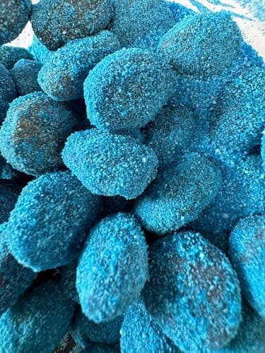 Sour Blue Raspberry Gushers, Viral Tiktok Candy Extremely Sour Gushers/Gummies (4oz)