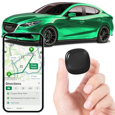 GPS Tracker for Vehicles,Magnetic Car GPS Tracking,Full Global Coverage Location GPS Tracker for Kids,Dogs,No Subscription Required/No Monthly Fee/No SIM Card Required