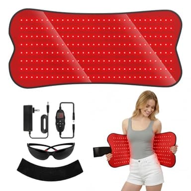 Red Light Therapy Mat for Body - 31.1" x 14.2" Red Light Therapy Pad with 240 LEDs, 660nm Red & 850nm Near Infrared, 29W High-Power, W240