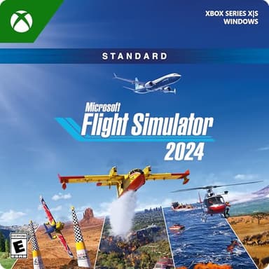Microsoft Flight Simulator 2024 | Standard Edition | Play on Xbox Series X|S and Windows [Digital Code]