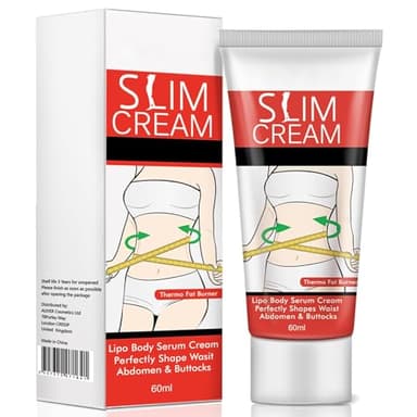 Hot Cream for Belly, Slimming Fat Burning Cream for Stomach, Waist & Buttocks, Belly Fat Burner for Women Men, Sweatcream Moisturizing Firming Weight Loss Tight Cellulite cream, For All Skin Types