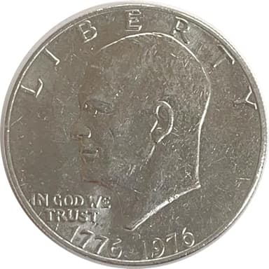 1976 P Bicentennial Eisenhower Ike Dollar $1 Coin 1776-1976 Type 2