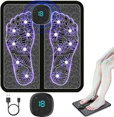 Erysin EMS Foot Stimulator, Stimulator, Nerve, Transcutaneous, Over-The-Counter, Transcutaneous Electrical Nerve Stimulator for Pain Relief