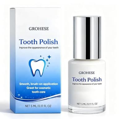 Tooth Polish, Tooth Whitening Paint, White Tooth Polish Paint for Teeth, Gentle & Safe Formula for Confident (1)