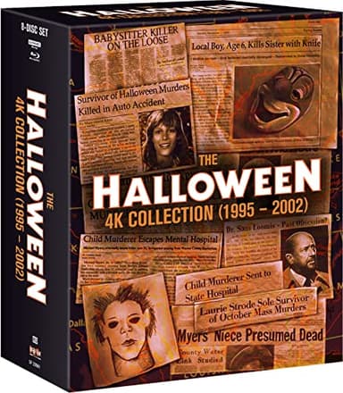 The Halloween 4K Collection: 1995 - 2002 [4K UHD + Blu-ray]