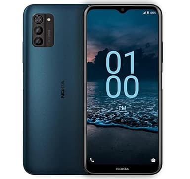 Nokia G100 | Boost Mobile | Android 12 | 2-Day Battery | US Version | 3/32GB | 6.52-Inch Screen | 13MP Triple Camera | Nordic Blue (Renewed)