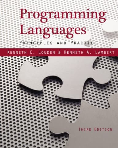 Programming Languages: Principles and Practices (Advanced Topics)